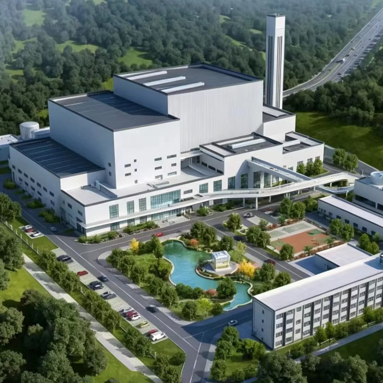 1000 ton Evsel Atık Yakma Tesisi